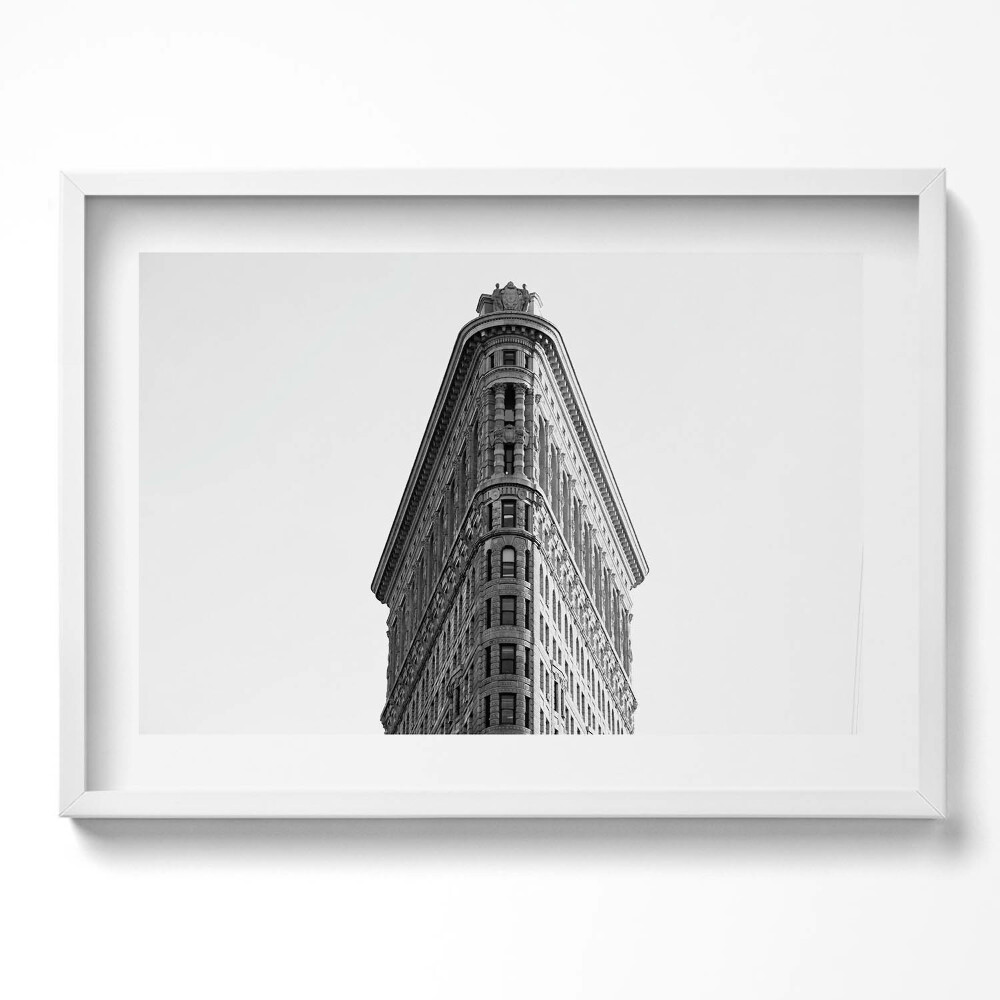 Tablou living cu rama excepţional Clădire simetrică