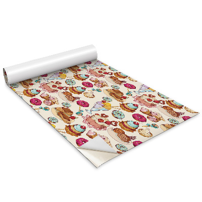 Autocolante mobila copii Dulciuri colorate