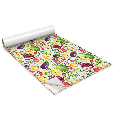 Autocolante mobila Legume colorate