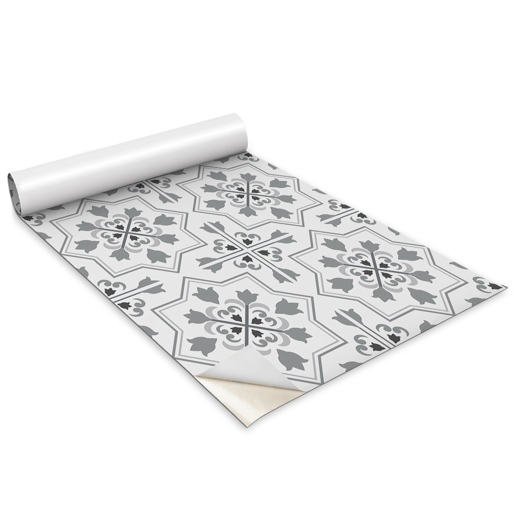 Autocolante mobila copii Ornament gri