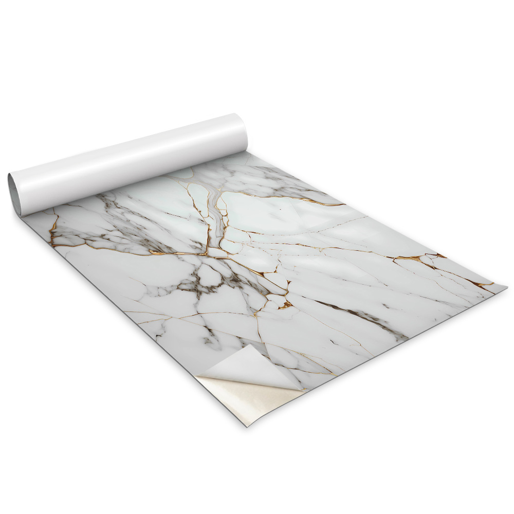 Autocolante mobila copii Marmură deschisă la modă