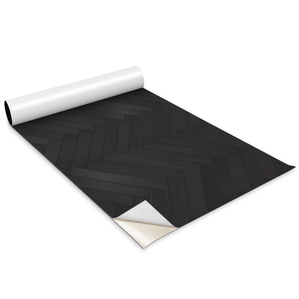 Autocolante mobila copii parchet închis la culoare