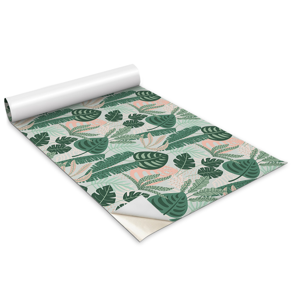 Autocolante mobila copii Model de frunze Boho