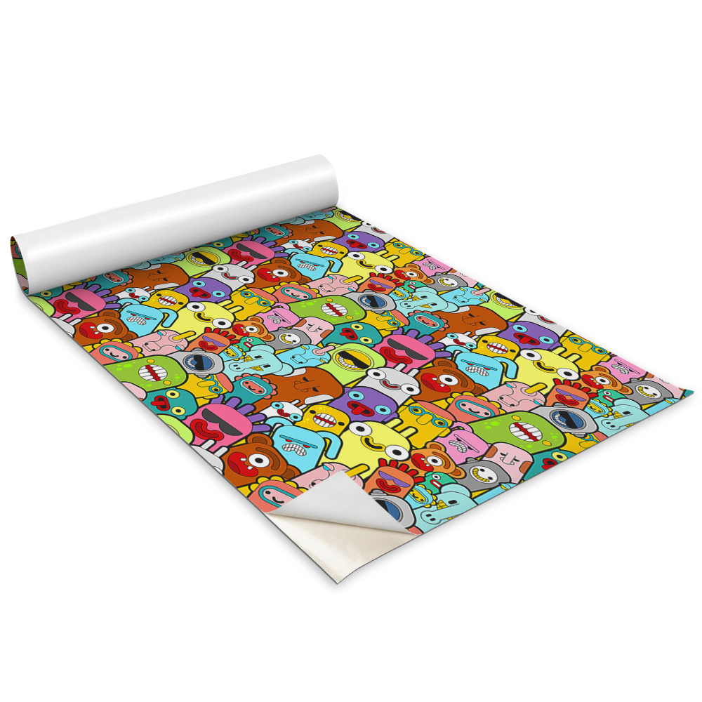 Autocolante mobila copii Monștri din spațiu