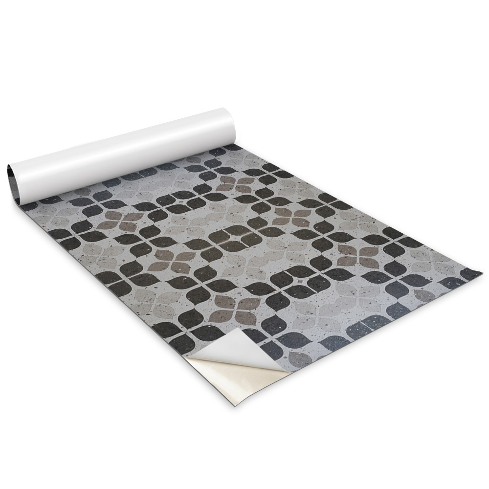 Autocolante mobila Model geometric pe beton