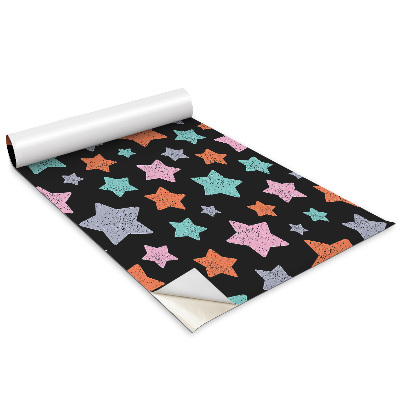 Autocolante mobila copii Stele colorate