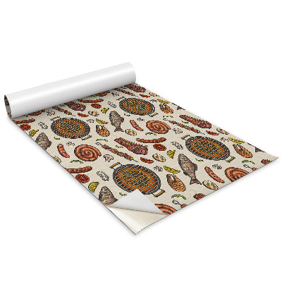 Autocolante mobila copii Mâncăruri la grătar