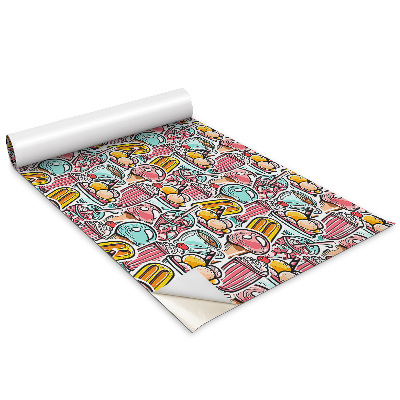 Autocolante mobila copii Dulciuri de desene animate