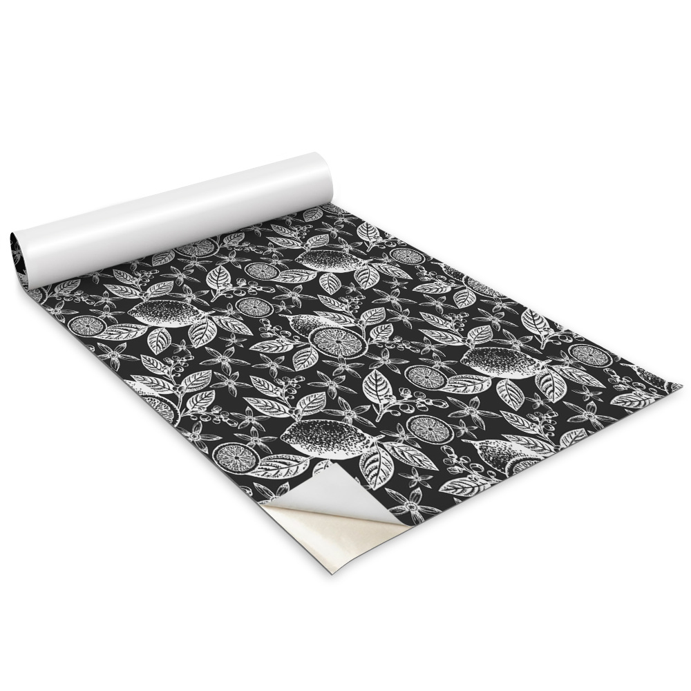 Autocolante mobila Lămâi albe și negre