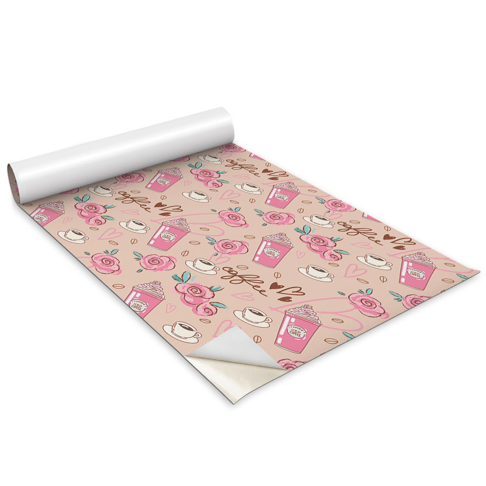 Autocolante mobila copii Desenarea cafelei