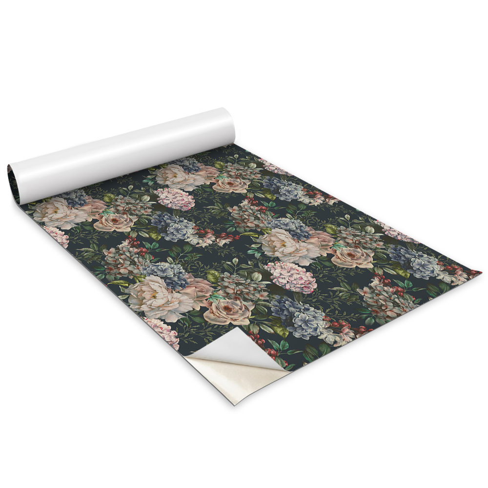 Autocolante mobila Flori colorate