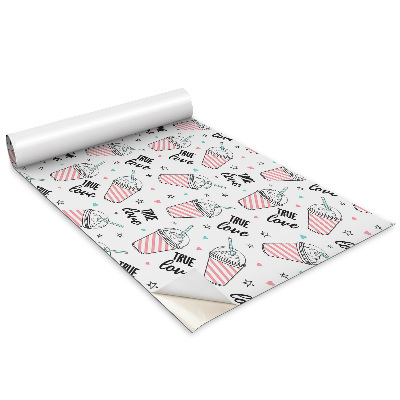 Autocolante mobila Cocktail de desene animate