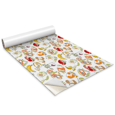 Autocolante mobila copii Fructe și legume