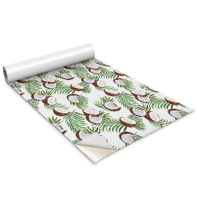 Autocolante mobila Nuci de cocos și palmier