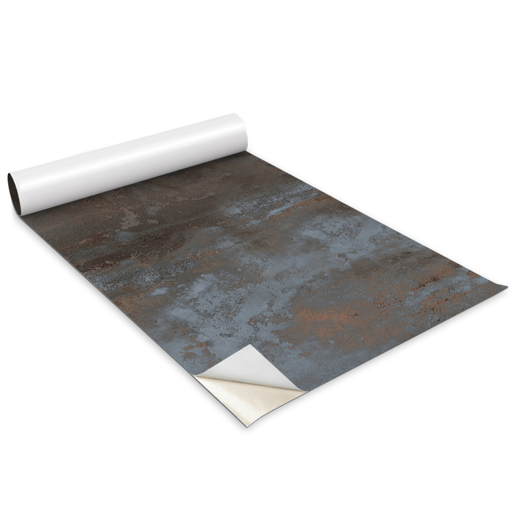 Autocolante mobila copii Tablă metalică uzată