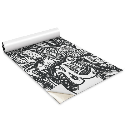 Autocolante mobila copii Cranii și clovni