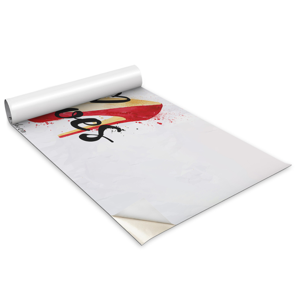 Autocolante mobila copii Îmi plac pantofii roșii cu toc înalt