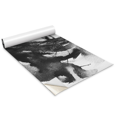 Autocolante mobila copii Portret pictat în alb și negru