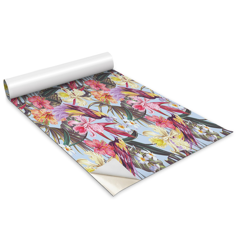 Autocolante mobila copii Flori și păsări