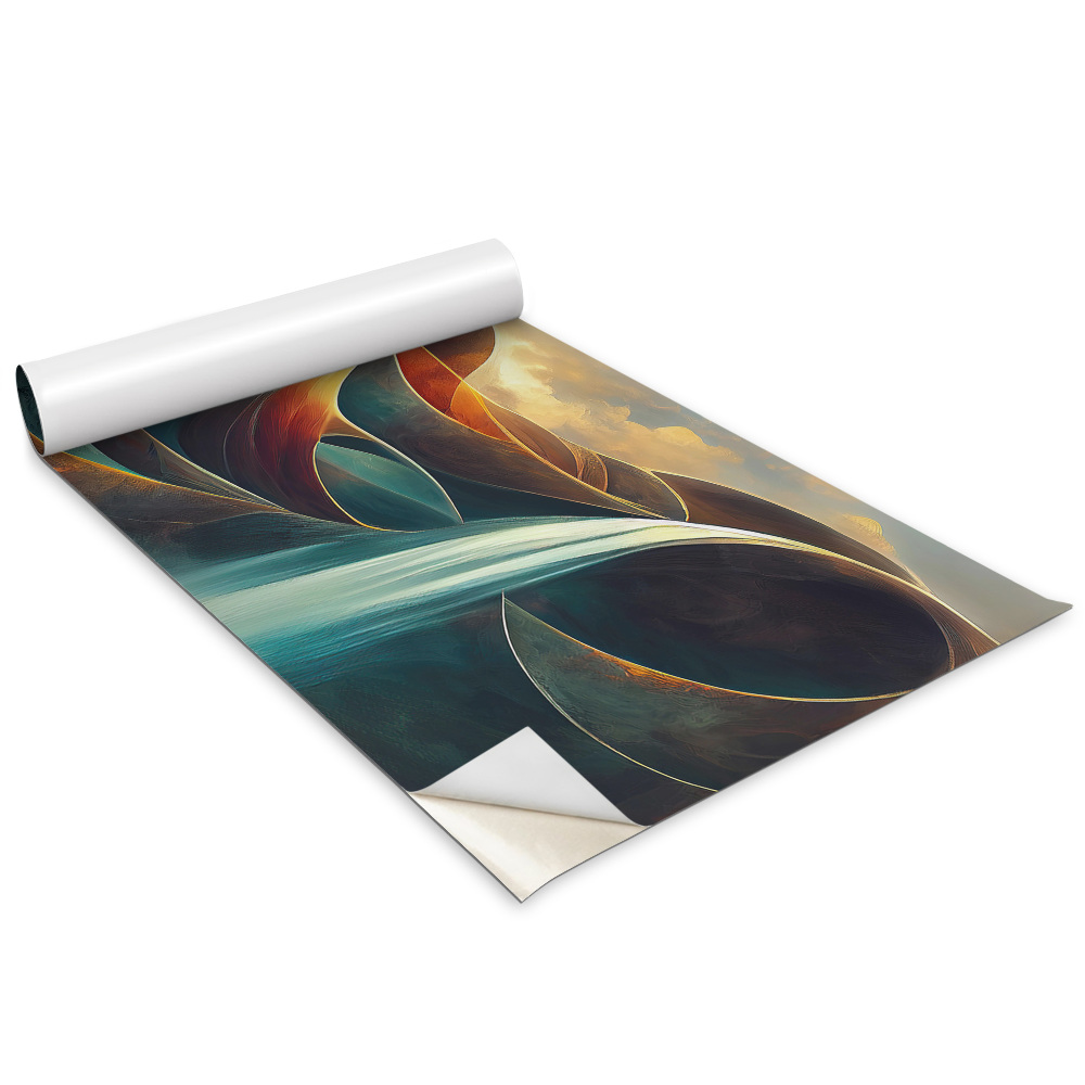 Autocolante mobila Unde de abstractizare