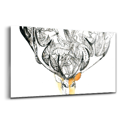 Tablou sticlă Natura este gândirea unui animal