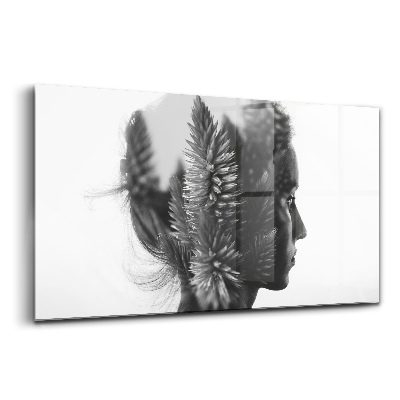 Tablou de sticlă Sensibilitatea umană gândește