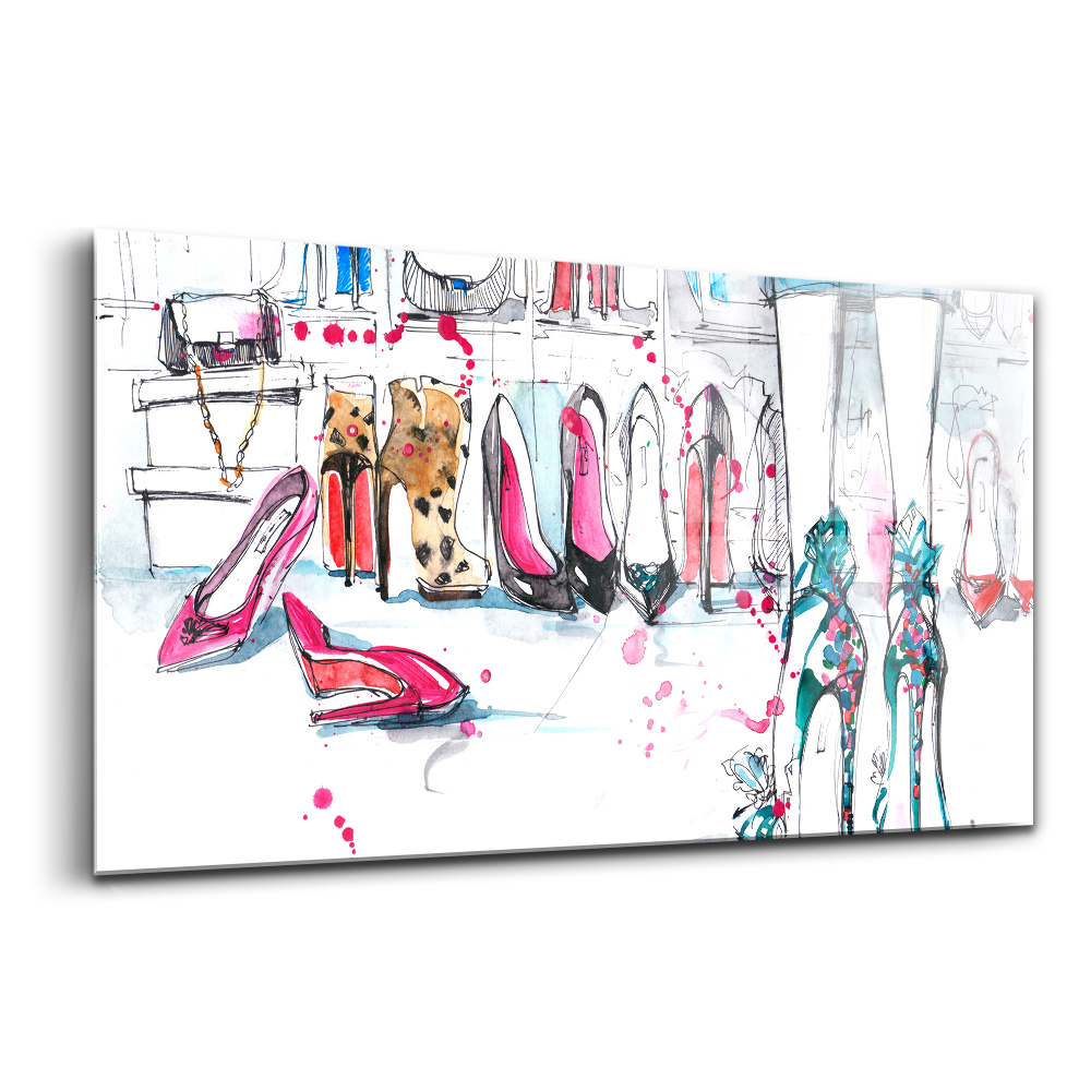 Tablou sticlă Elementul feminității