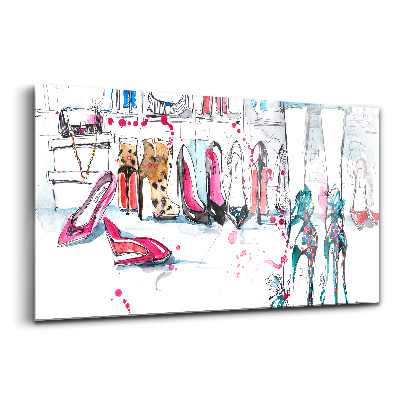 Tablou sticlă Elementul feminității