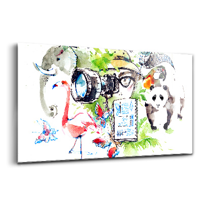 Tablou din sticlă Din punctul de vedere al unui zoolog