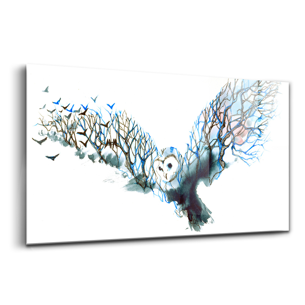 Tablou sticlă Libertatea și natura păsărilor