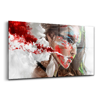 Tablou sticlă Rolul femeii indiene