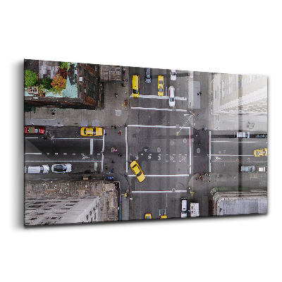 Tablou pe sticlă Inima Manhattanului, pe Fifth Avenue, New York