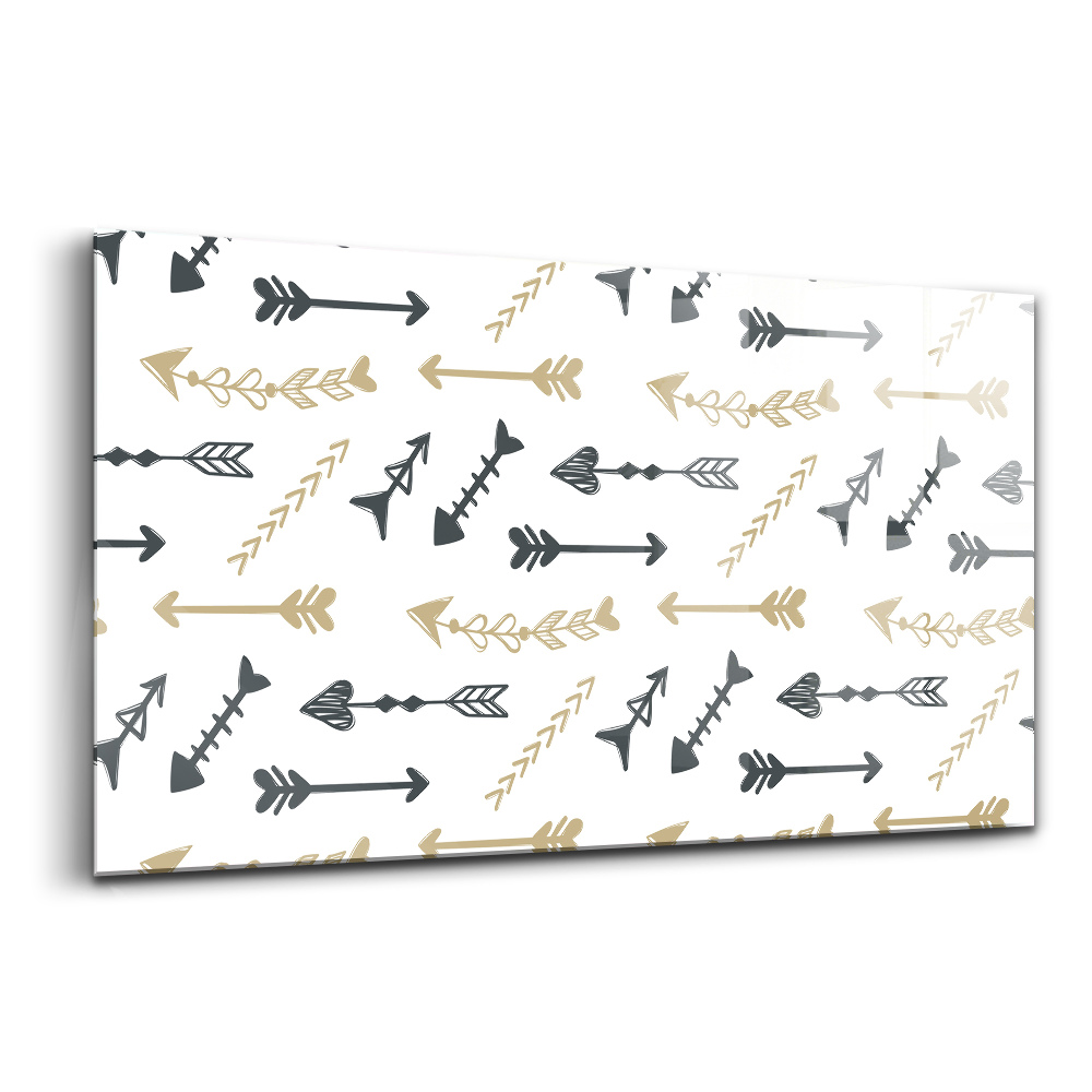 Tablou din sticlă Model geometric hipster