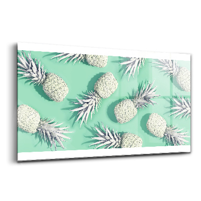 Tablou din sticlă Ananas pictat