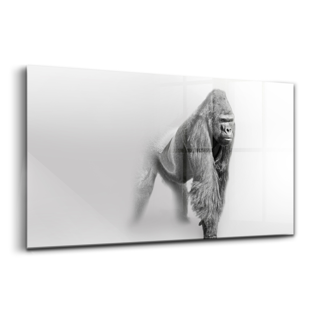 Tablou sticlă Colecția de artă cu animale sălbatice