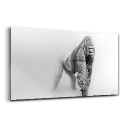 Tablou sticlă Colecția de artă cu animale sălbatice