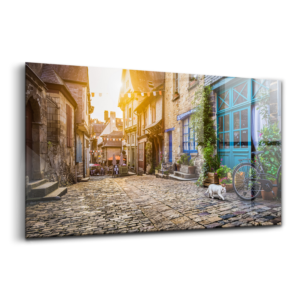 Tablou din sticlă Oraş vechi