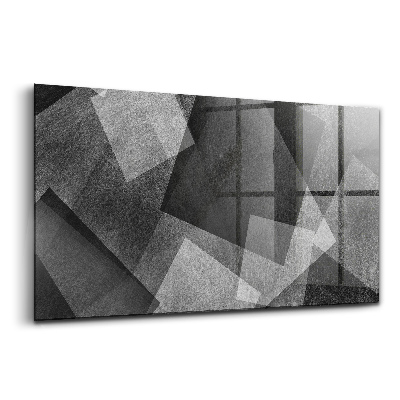 Tablou sticlă Abstracție geometrică