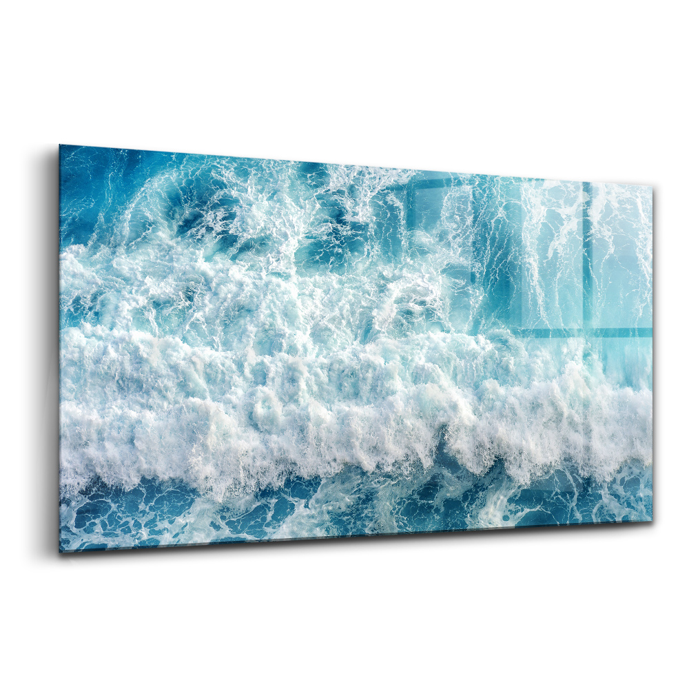 Tablou din sticlă Valurile mării