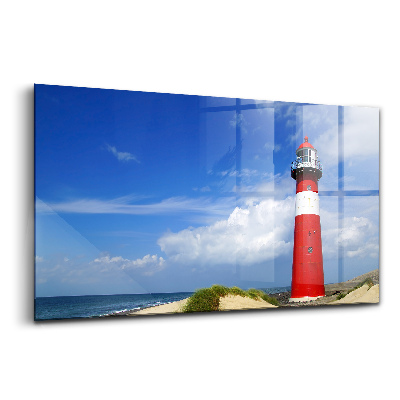 Tablou din sticlă Far