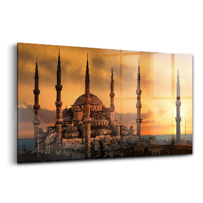 Tablou de sticlă moschee în Istanbul