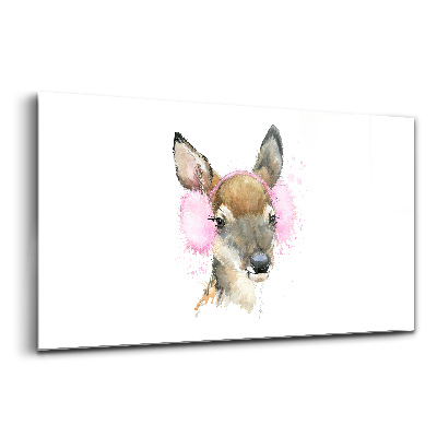 Tablou din sticlă Cerb de pădure