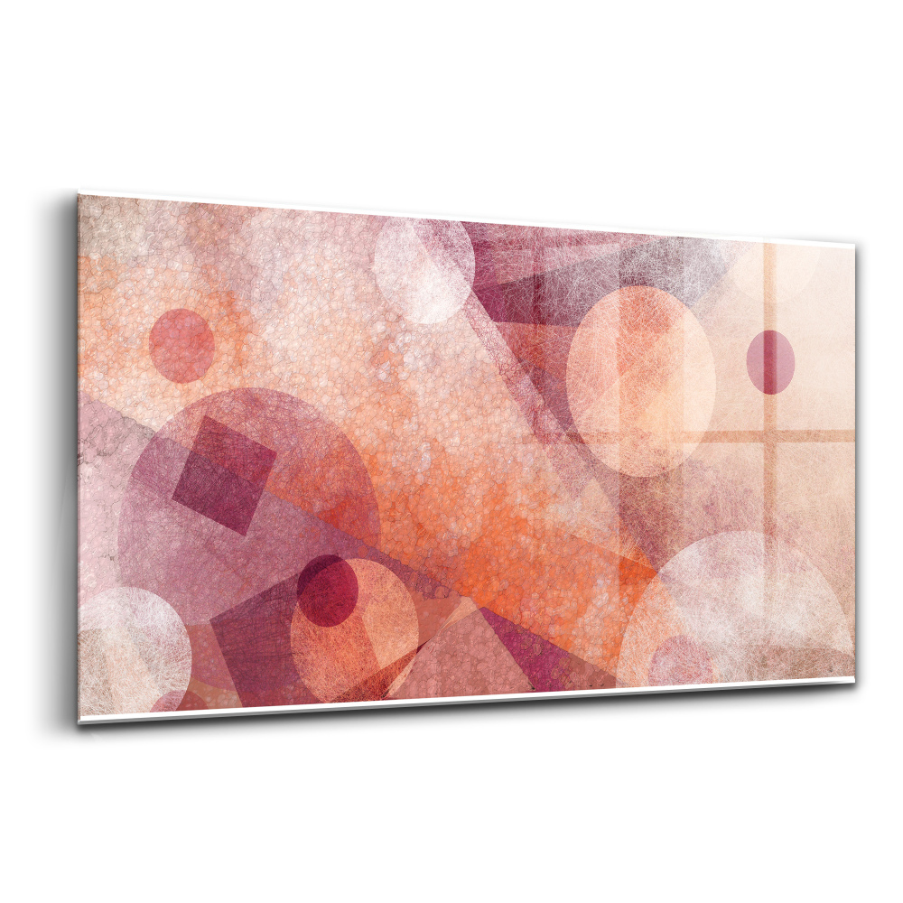 Tablou de sticlă Abstracție geometrică