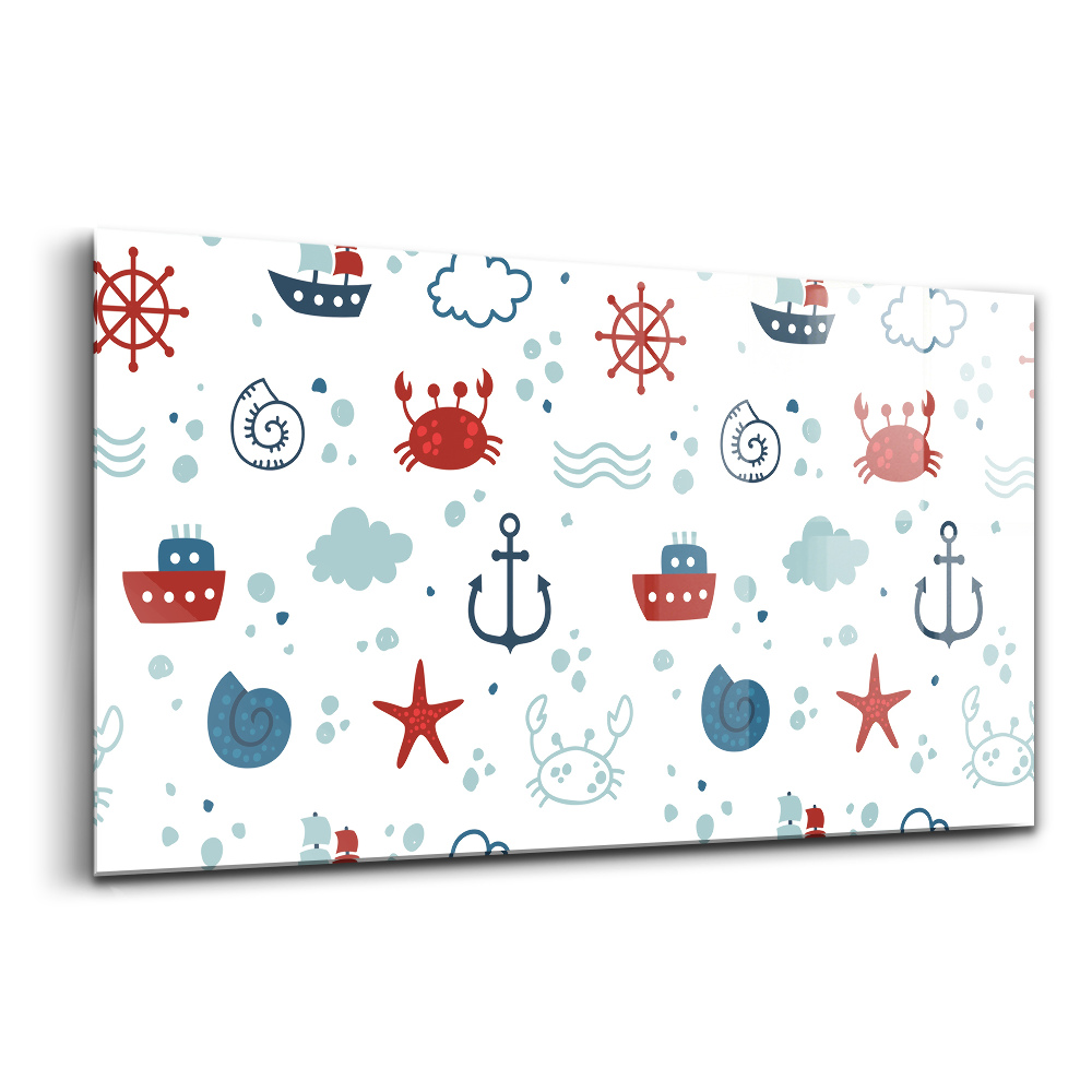 Tablou sticlă Modele nautice nautice