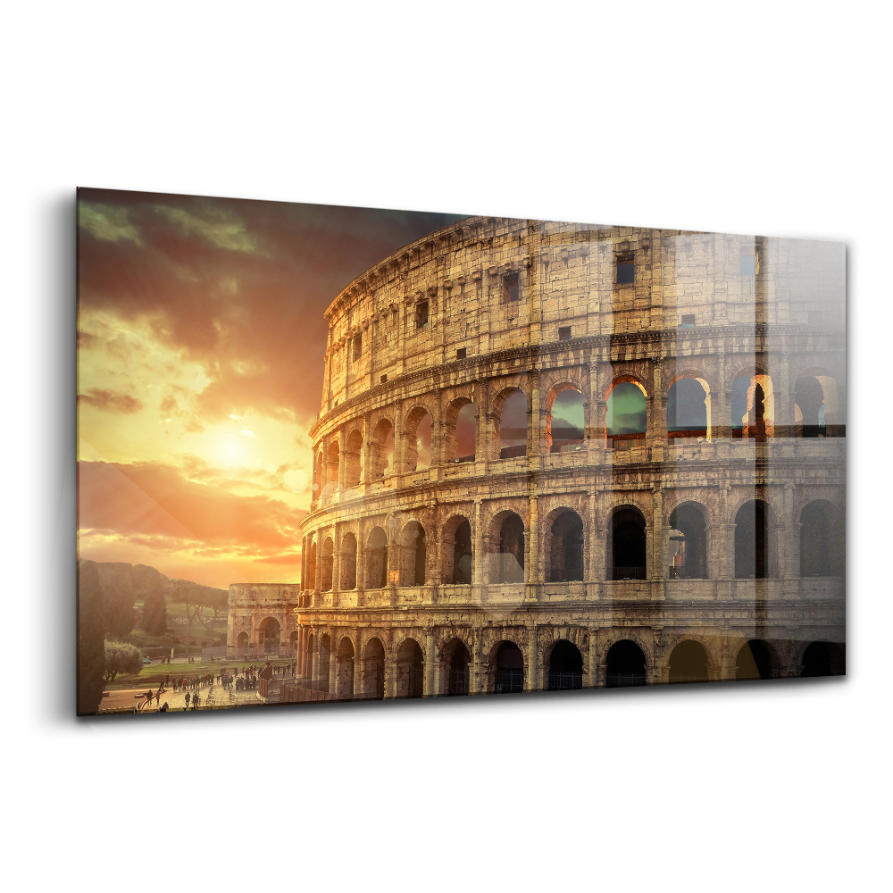 Tablou din sticlă Colosseumul roman