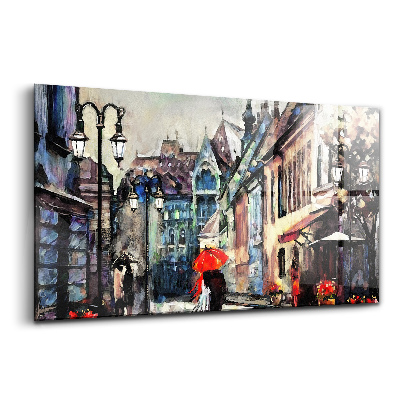 Tablou pe sticlă Arhitectura orașului