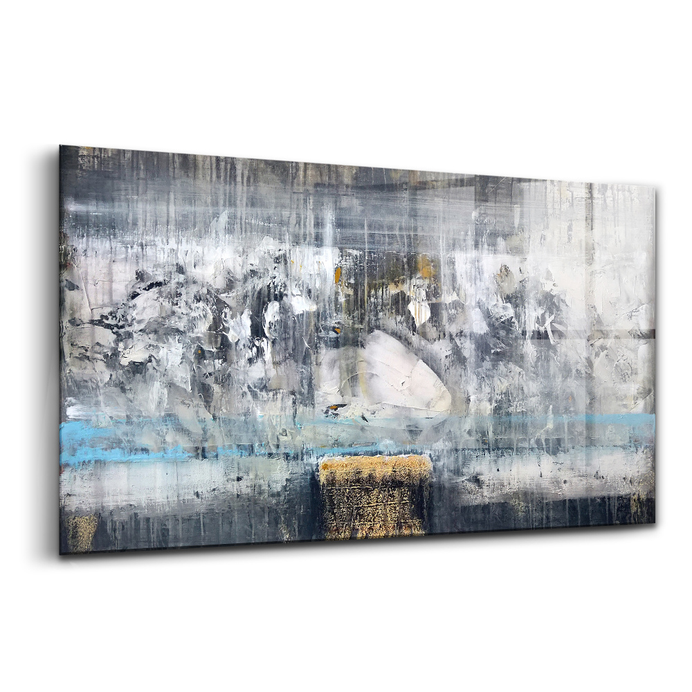 Tablou din sticlă Pictură abstractă contemporană