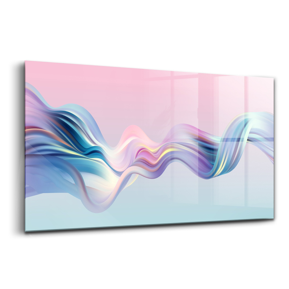 Tablou din sticlă Element de curgere a fluidului