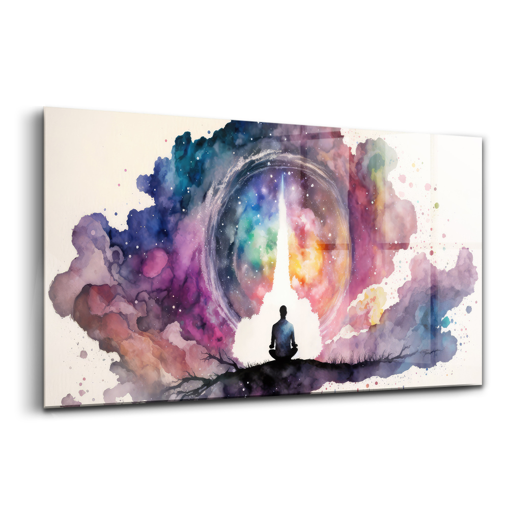 Tablou din sticlă Stil de viață meditativ