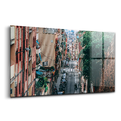 Tablou pe sticlă Dragă Barcelona, Gracia